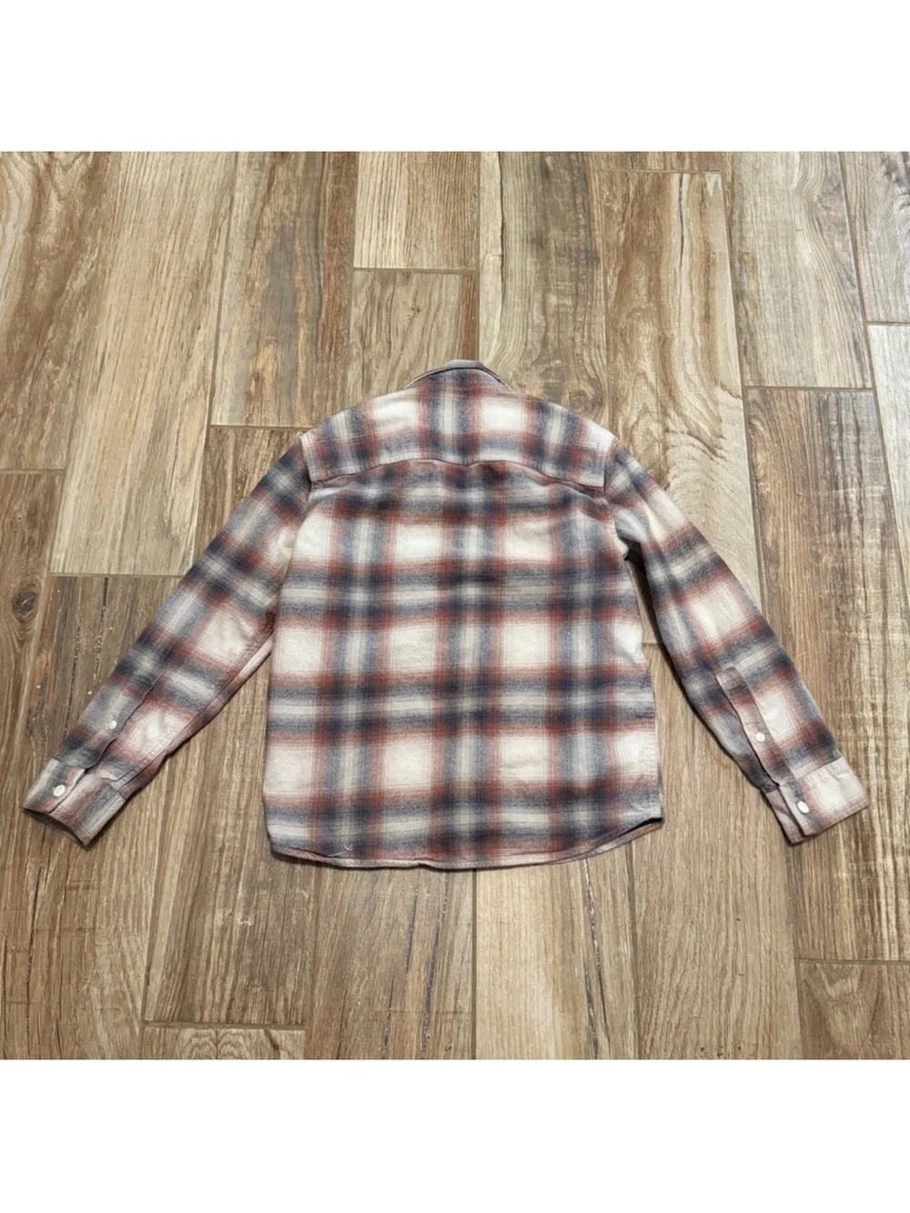 Abercrombie Kids Plaid Button Down Long Sleeve Top